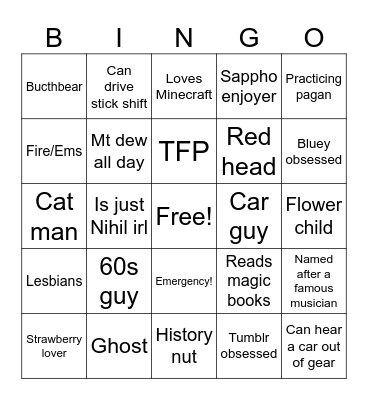 How similar are you to Leslie Bingo Card