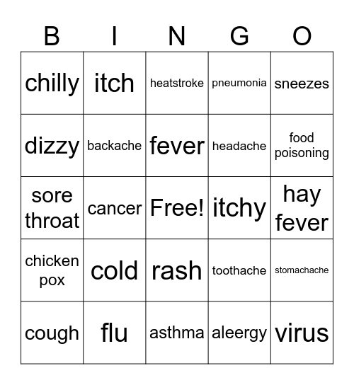 すらすら英単語　３ Bingo Card