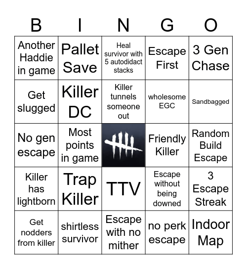Nerdy Bingo Card
