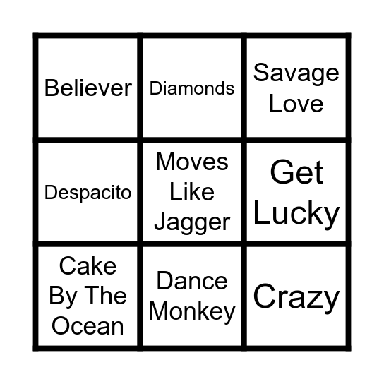 Blåtur Milliæd Bingo Card