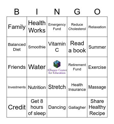 AC4Ed End of Year BINGO Card