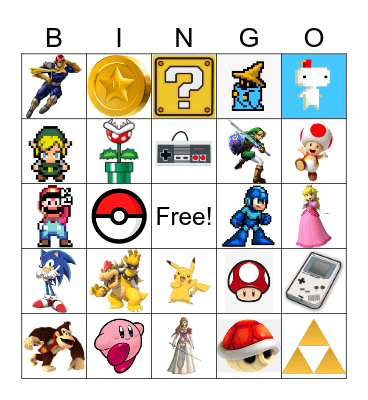 Level UP! Bingo Card