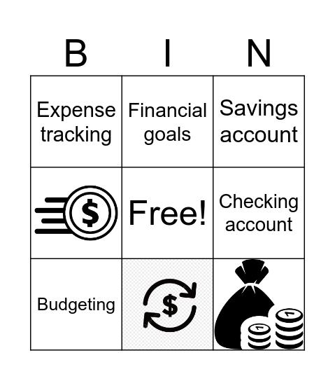 Foundations of Financial Literacy Bingo Card