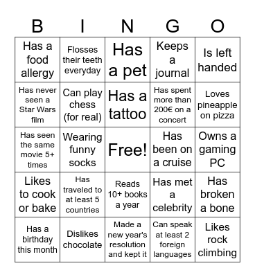 Team Thorium Bingo 🤔 Bingo Card