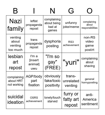 imemilyy bsky bingo Card