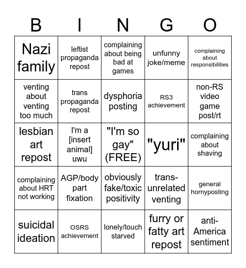 imemilyy bsky bingo Card