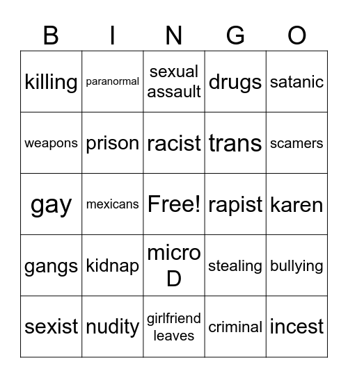 tomorrows teachings Bingo Card