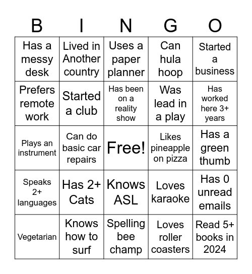 GoodRx Marketing Bingo Card