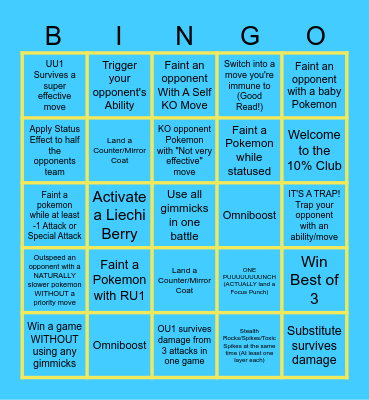 PPT (Bin)GO Bingo Card