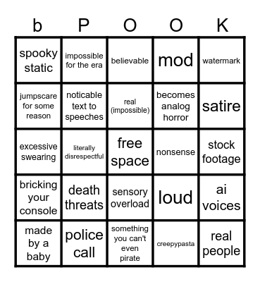 stupid anti piracy on youtube Bingo Card