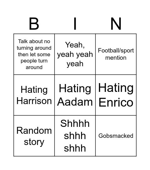 Maths Bingo Card Bingo Card