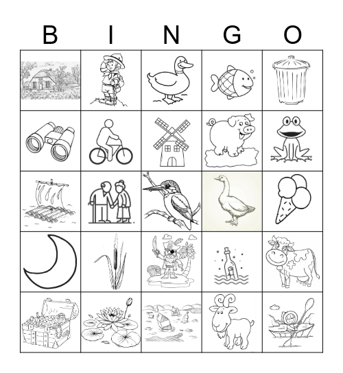 Kanobingo! Bingo Card