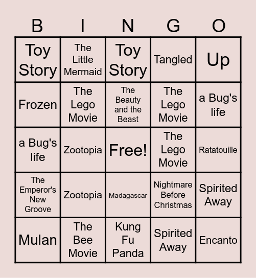 Disco Bingo Round 1 Bingo Card