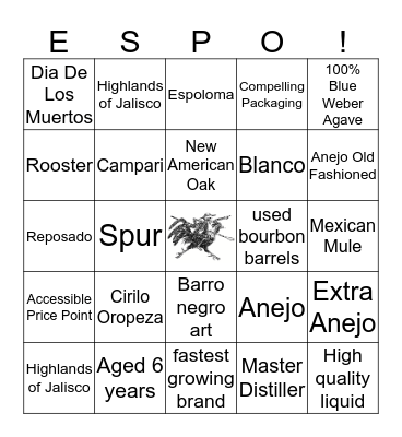 ESPOLINGO Bingo Card