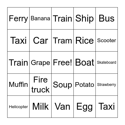 PYSJDAGS-BINGO Card