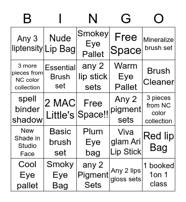 Nut Cracker Sweet Bingo!! Bingo Card