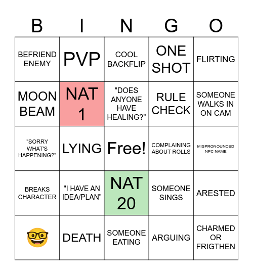 ASU BINGO Card