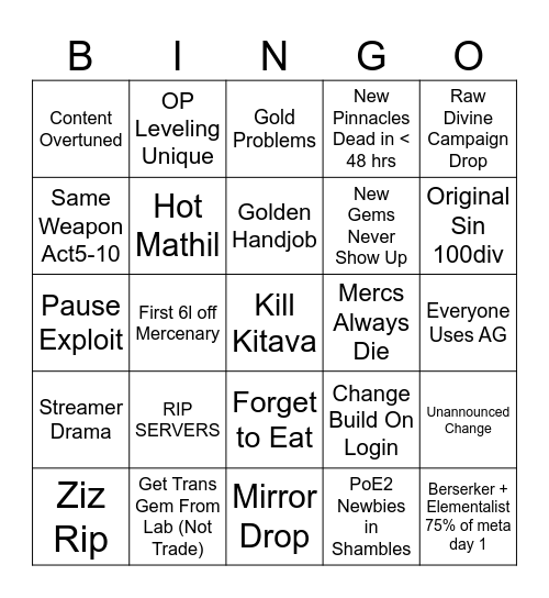 3.26 Secrets of the Atlas Bingo Card