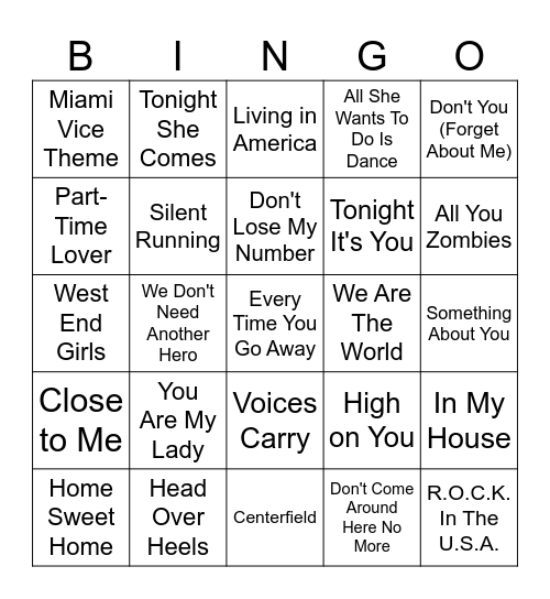 40+ Years Old & Still A Hit Bingo Card