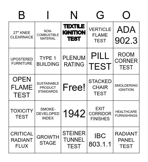 CHAPTER 10 Bingo Card