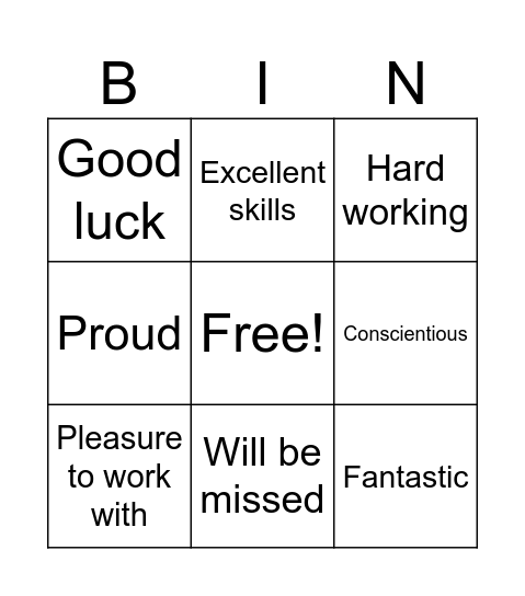 Lopez Graduation Bingo Card
