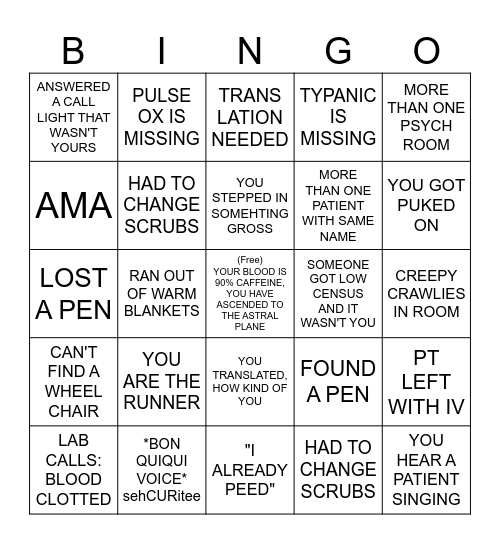 928 Bingo Card