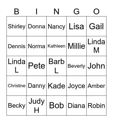 Nashville 2025 Bingo Card