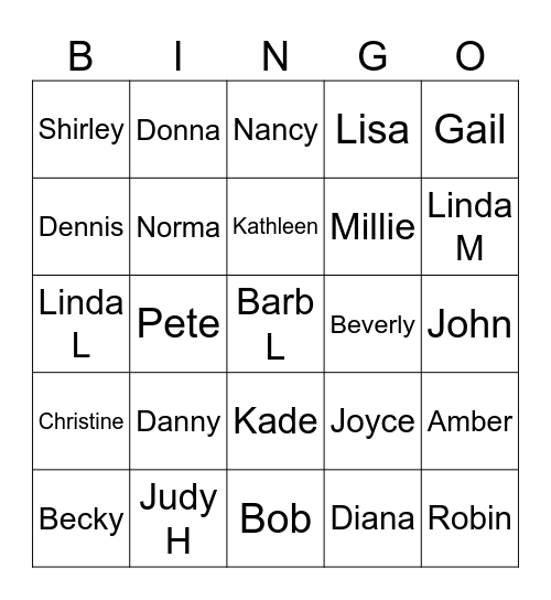 Nashville 2025 Bingo Card