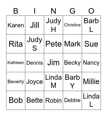 Nashville 2025 Bingo Card