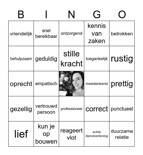 Jannekes Bingo Card