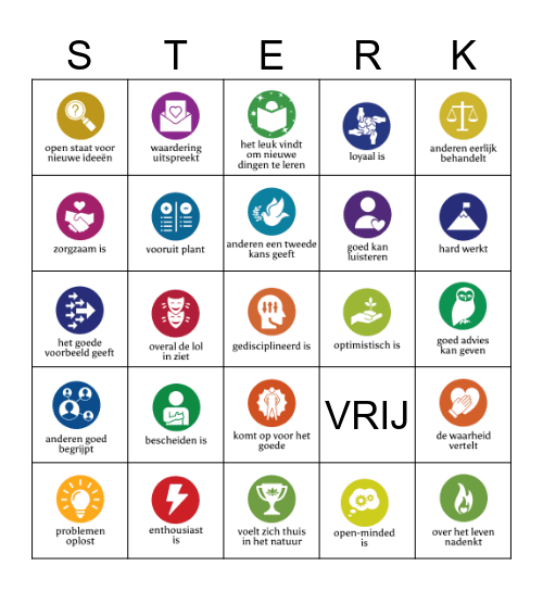 Vind iemand die... Bingo Card