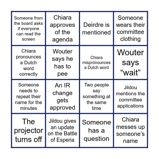 GMA - JUNE EDITION Bingo Card