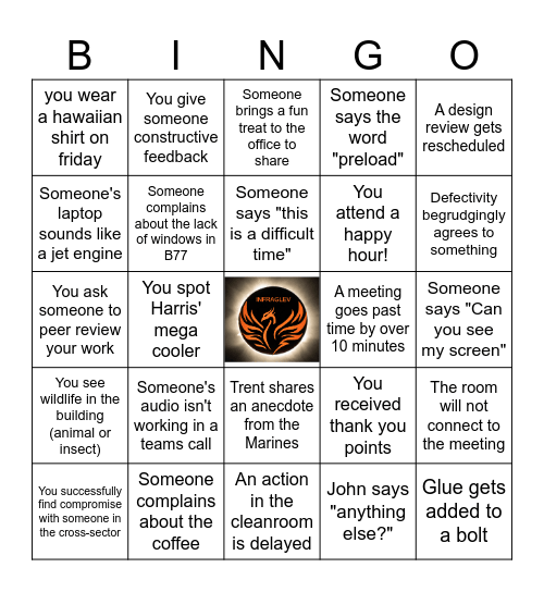 EXE RS MDEV BINGO Card