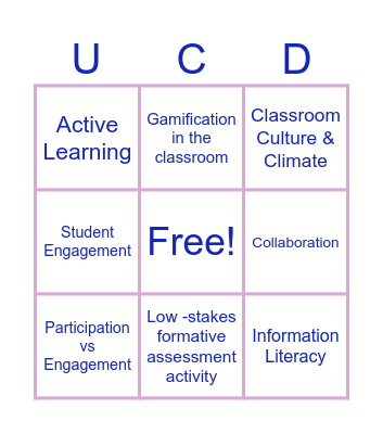 There's a Bingo in my Library Session Bingo Card