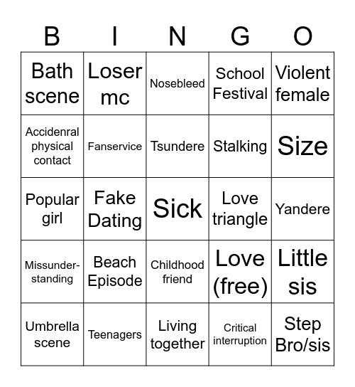 Wtf Bingo Card