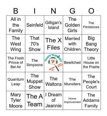 TV Shows Bingo Card