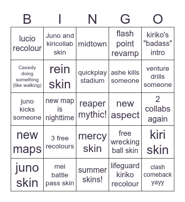 i copied frogger Bingo Card