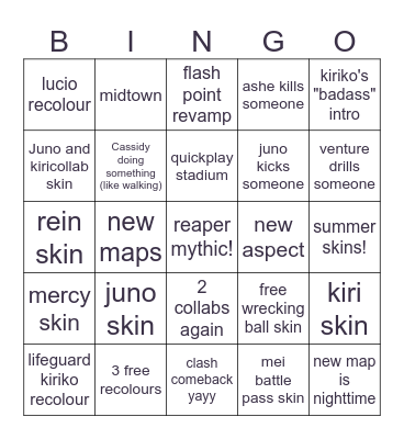 i copied frogger Bingo Card