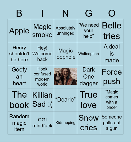 OUAT Bingo Card