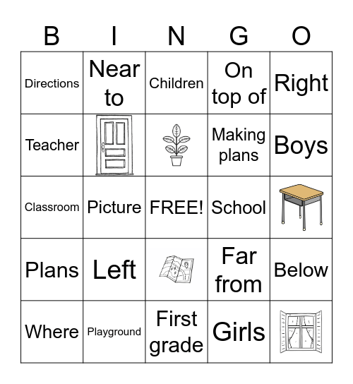 Geography Bingo Card