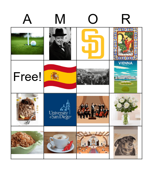 Sharon and Rey 25 Years Bingo Card