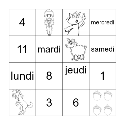 Poule Maboule Bingo Card