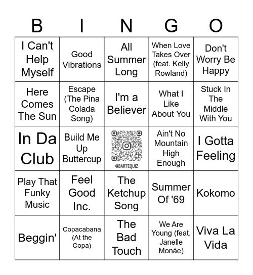 Såmr Bingo Card