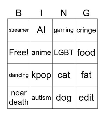 REELS BINGO Card