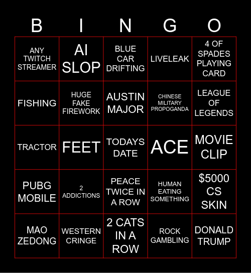 IF WE SEE OHNE ITS INSTANT BINGO Card