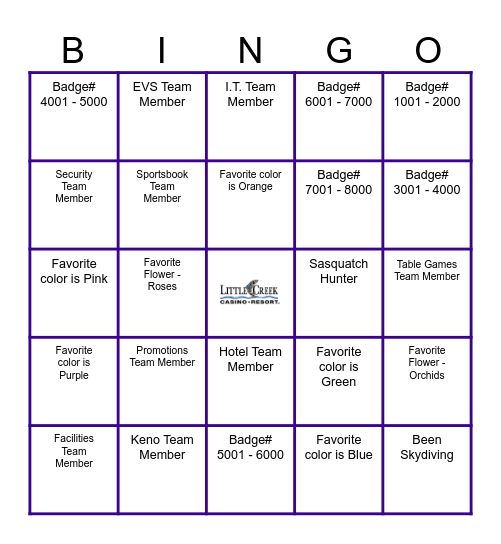 S.T.R.I.V.E. - Versatility Bingo Card