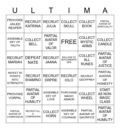 FOOL AROUND - FIND ROUTE Bingo Card