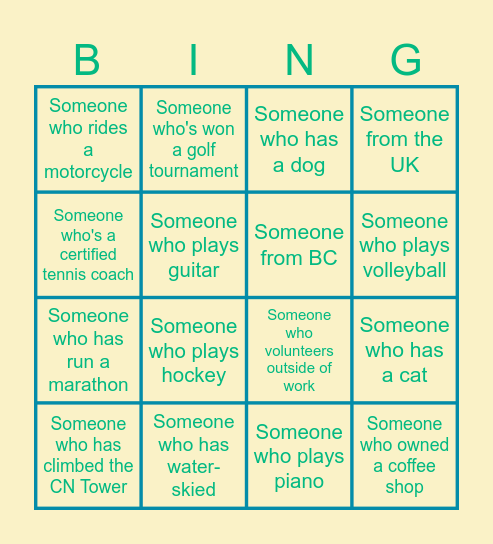 RBP39 Patio Party! Bingo Card