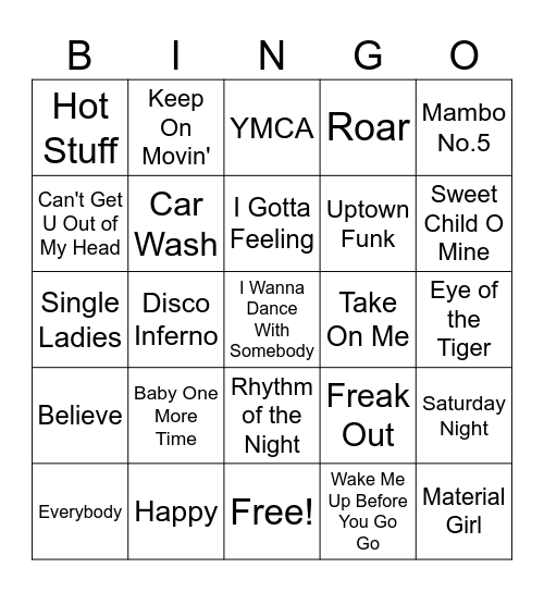 Aggies R&R Bingo 1 Bingo Card