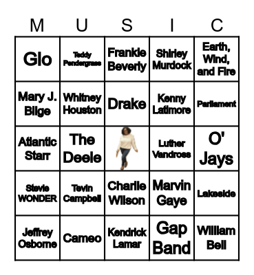 Through the Years Bingo Card